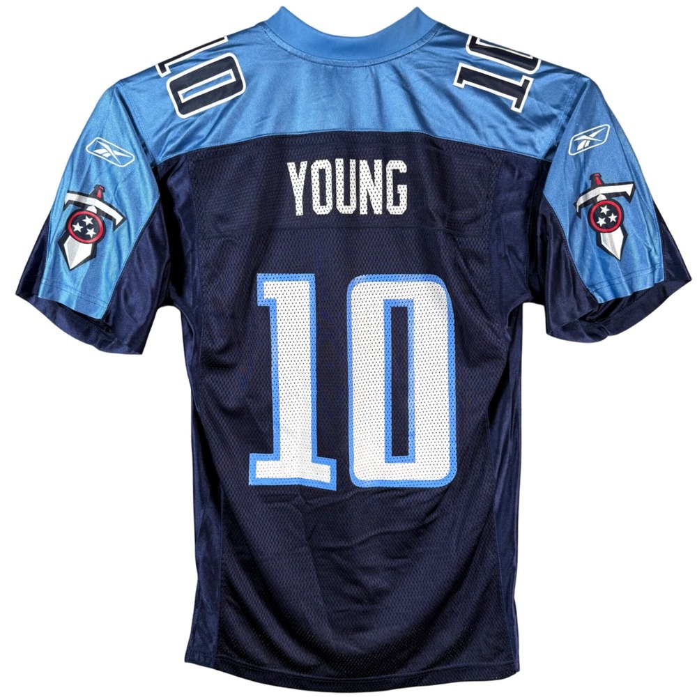 Reebok Tennessee Titans Vince Young Jersey Mens Small NFL Football Sportswear